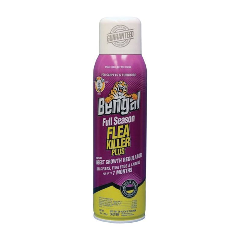 Bengal 55206 Flea Killer Plus, 3.3 oz Spray Bottle Brown/Dark Brown