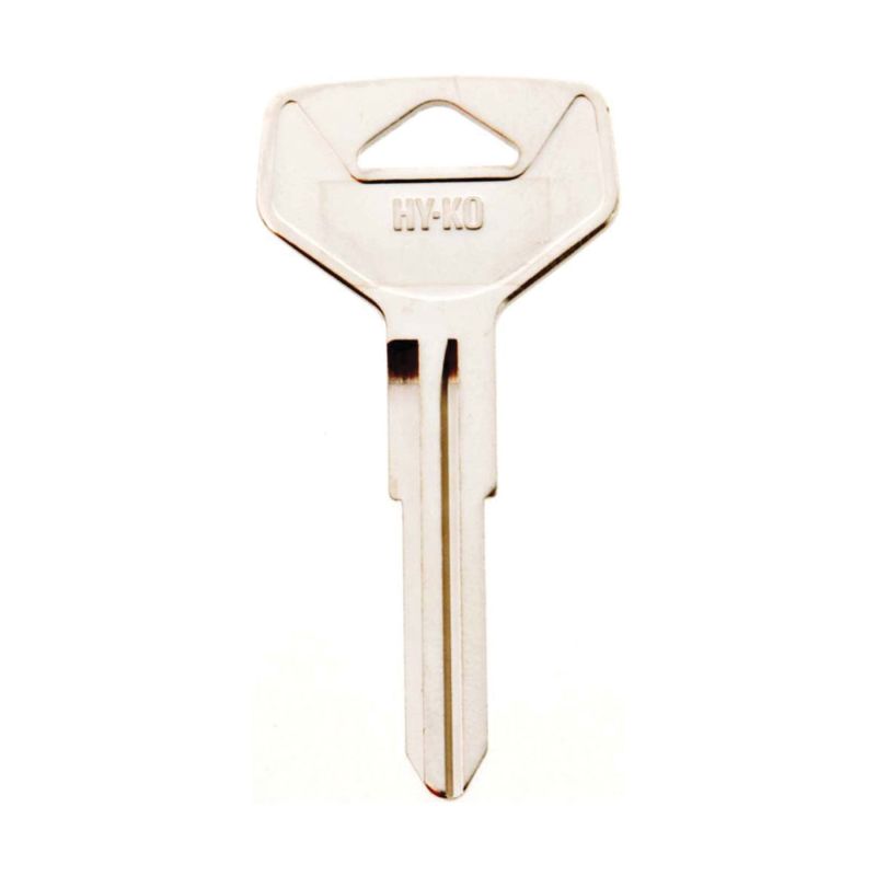 Hy-Ko 11010TR25 Automotive Key Blank, Brass, Nickel, For: Toyota Vehicle Locks (Pack of 10)