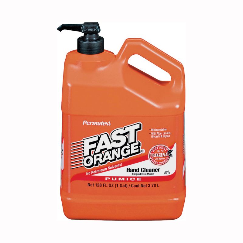 Fast Orange 25219 Hand Cleaner, Lotion, White, Citrus, 1 gal, Bottle White