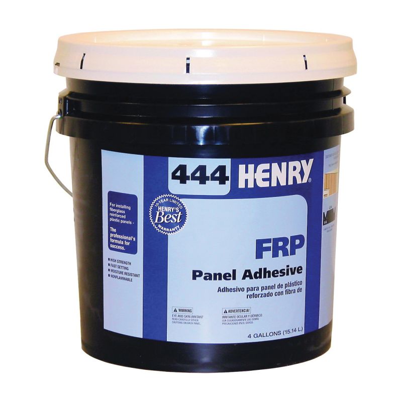 Henry 12118 Panel Adhesive, Off-White, 4 gal, Pail Off-White