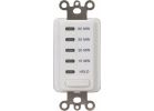 Intermatic Timer with Pre-Set Times White, 15