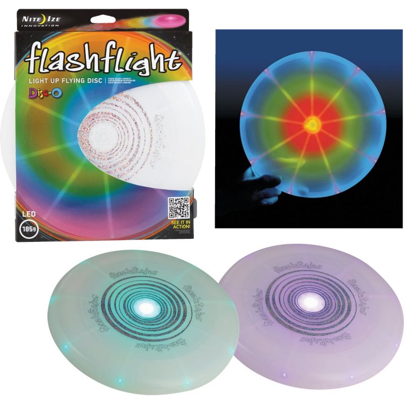 Nite Ize Flashflight Flying Disc 10 In., Assorted