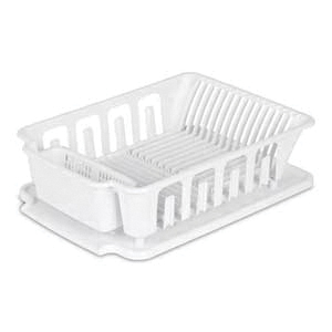 Rubbermaid 13.81 In. x 17.62 In. Chrome Wire Sink Dish Drainer