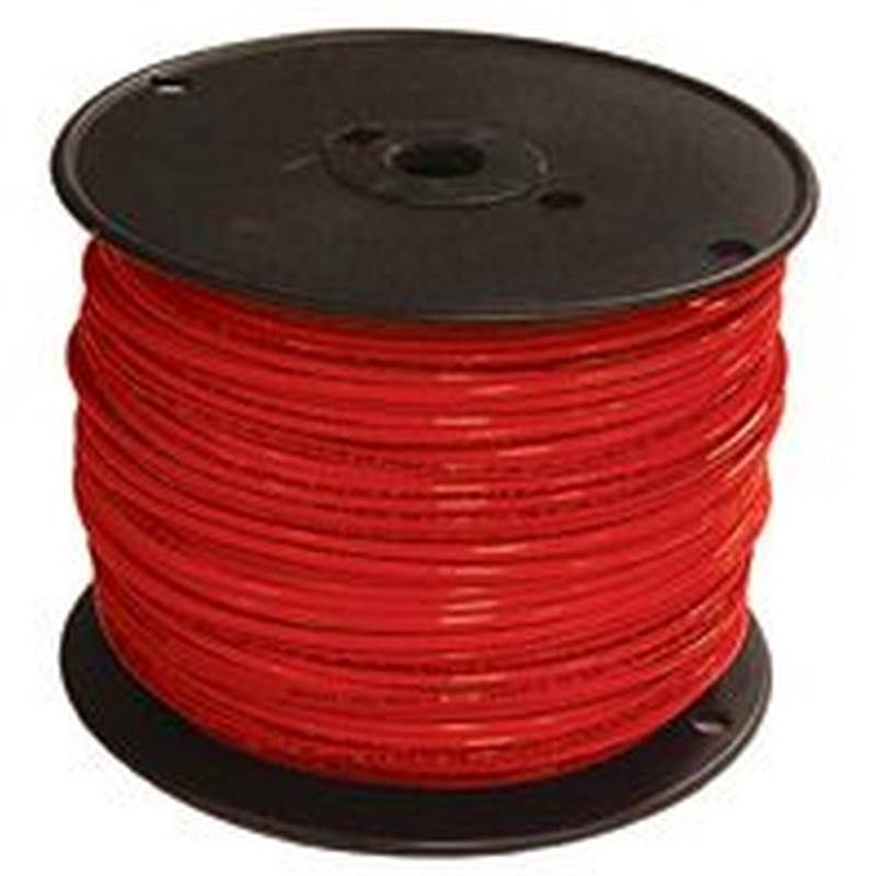 Romex 12RED-STRX500 Building Wire, 12 AWG Wire, 1 -Conductor, 500 ft L, Copper Conductor, Thermoplastic Insulation