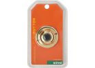 IQ America Wired Classic Doorbell Push-Button