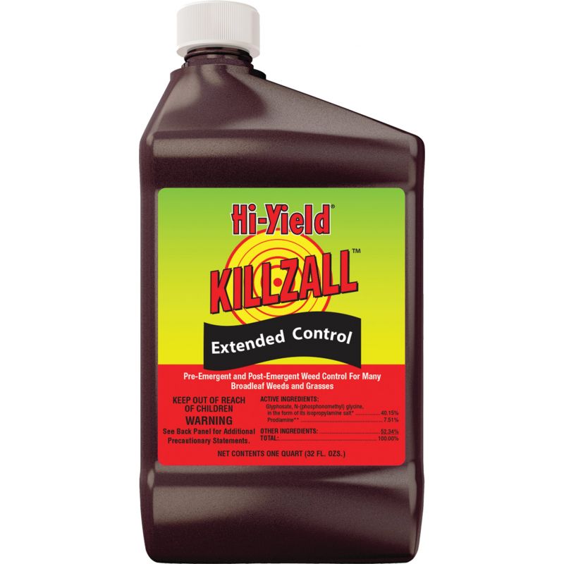 Hi-Yield Killzall Extended Control Weed &amp; Grass Killer 32 Oz., Pourable