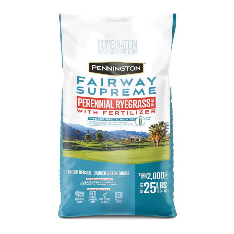 Pennington Fairway Supreme Series 100534854 Grass Seed, 25 lb Bag