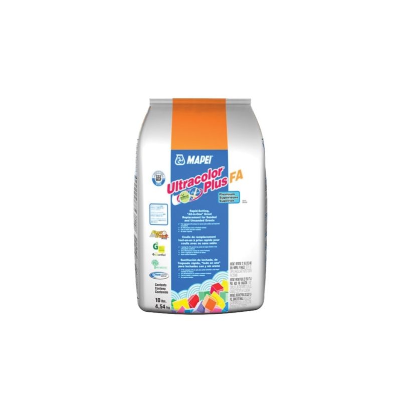 Mapei Ultracolor Plus FA 6BU000205 Floor Grout, Pewter, 10 lb Bag Pewter
