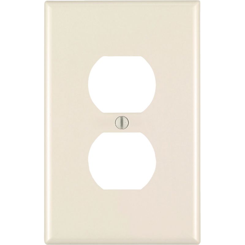 Leviton Oversized Outlet Wall Plate Light Almond
