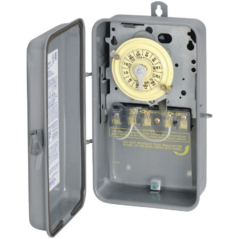 Intermatic Raintight Outdoor Timer, How Do You Set An Intermatic Outdoor Light Timer
