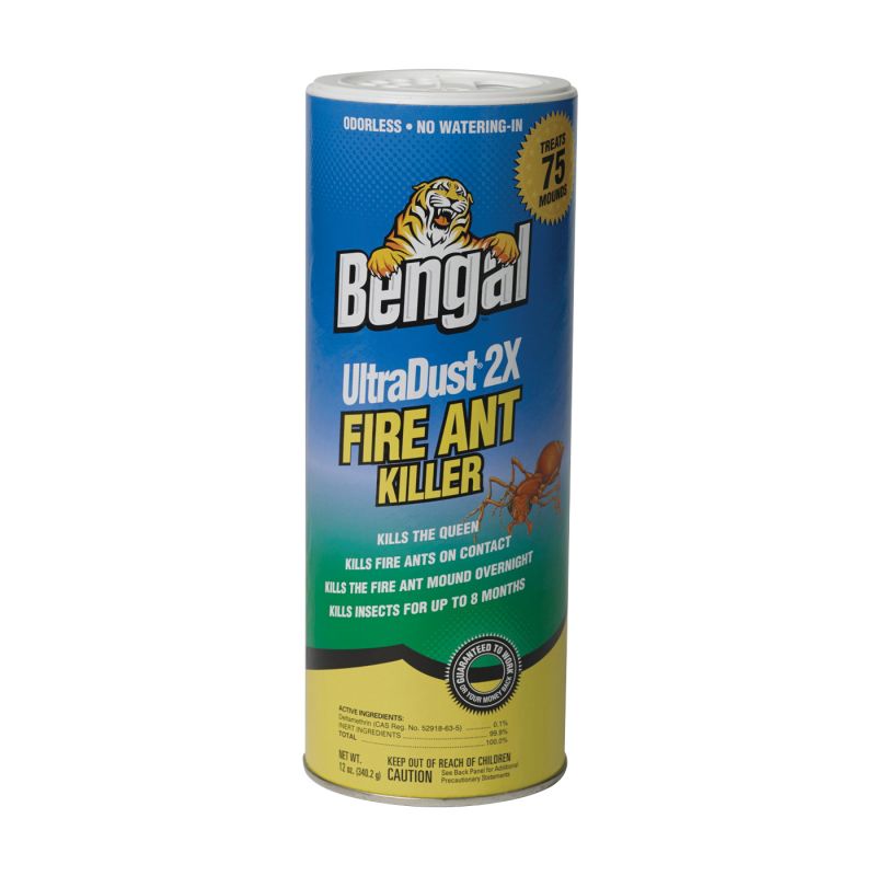 Bengal 93650 Fire Ant Killer, Powder, 12 oz Canister White