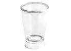 iDESIGN Franklin 45220 Tumbler Cup, Plastic, Clear Clear