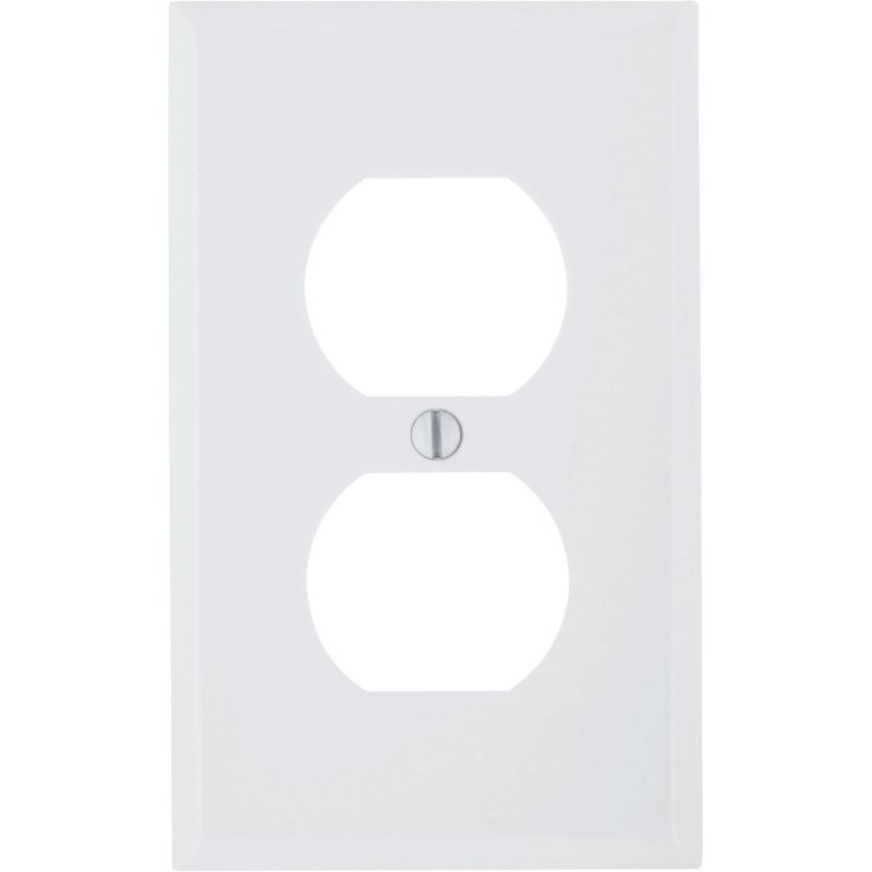 Leviton Commercial Grade Outlet Wall Plate White