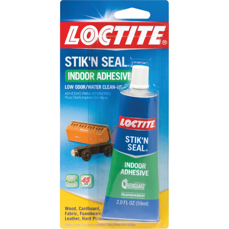 LOCTITE Stik&#039;N Seal Indoor Multi-Purpose Adhesive 2 Oz., Clear