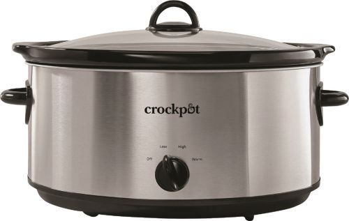 Crock-Pot 7qt Manual Slow Cooker - Stainless Steel SCV700-SS