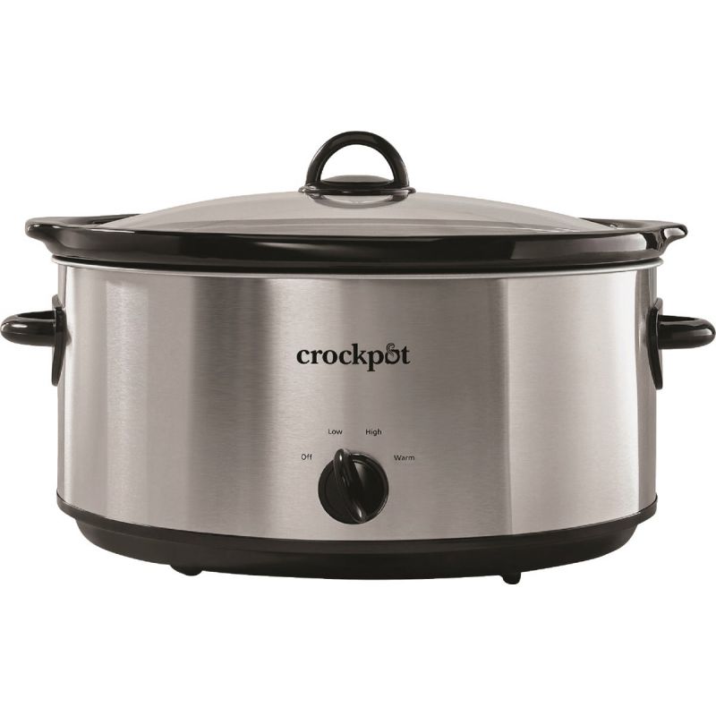 Buy Crockpot Stainless Steel Slow Cooker 8 Qt., Silver