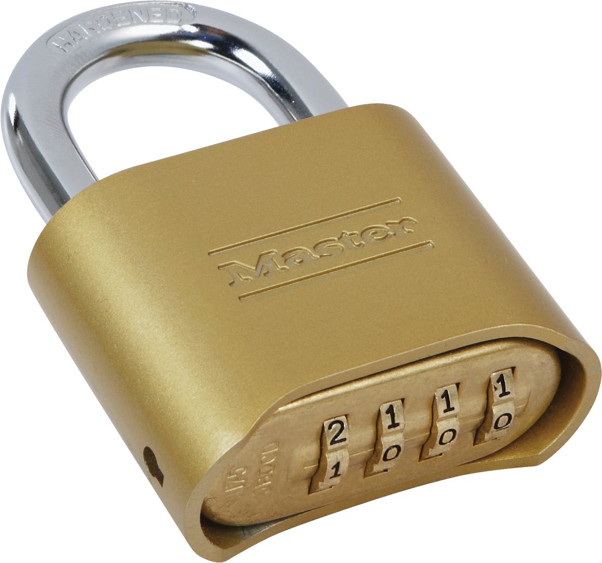 Padlock Brass Resettable PIN Lockable Security Yard Tack Box Lock Safe Grooming 