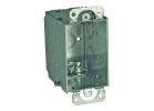 Raco 567 Switch Box, 1-Gang, 1-Outlet, 7-Knockout, 1/2 in Knockout, Steel, Gray, Galvanized Gray