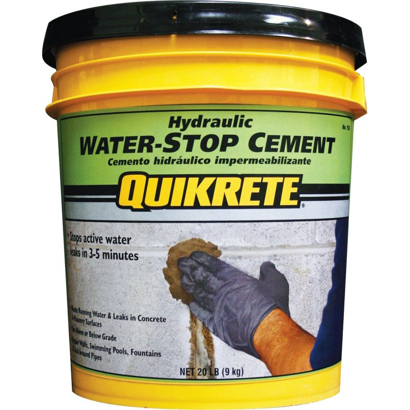 Quikrete Hydraulic Water-Stop Cement 20 Lb.