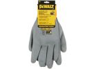 DeWalt Full Dip Water-Resistant Breathable Work Glove XL, Yellow &amp; Gray