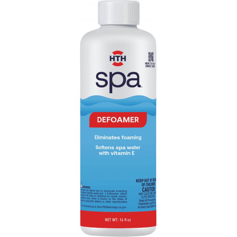 HTH Spa Defoamer Foam Inhibitor 16 Oz.