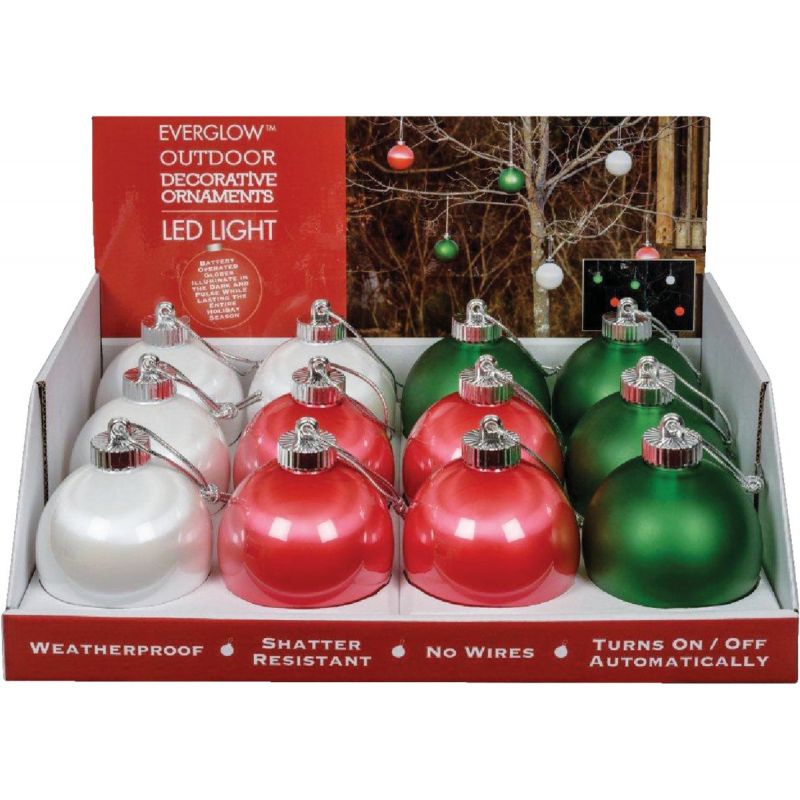 Xodus LED Outdoor Christmas Ornament Assorted (Pack of 24)