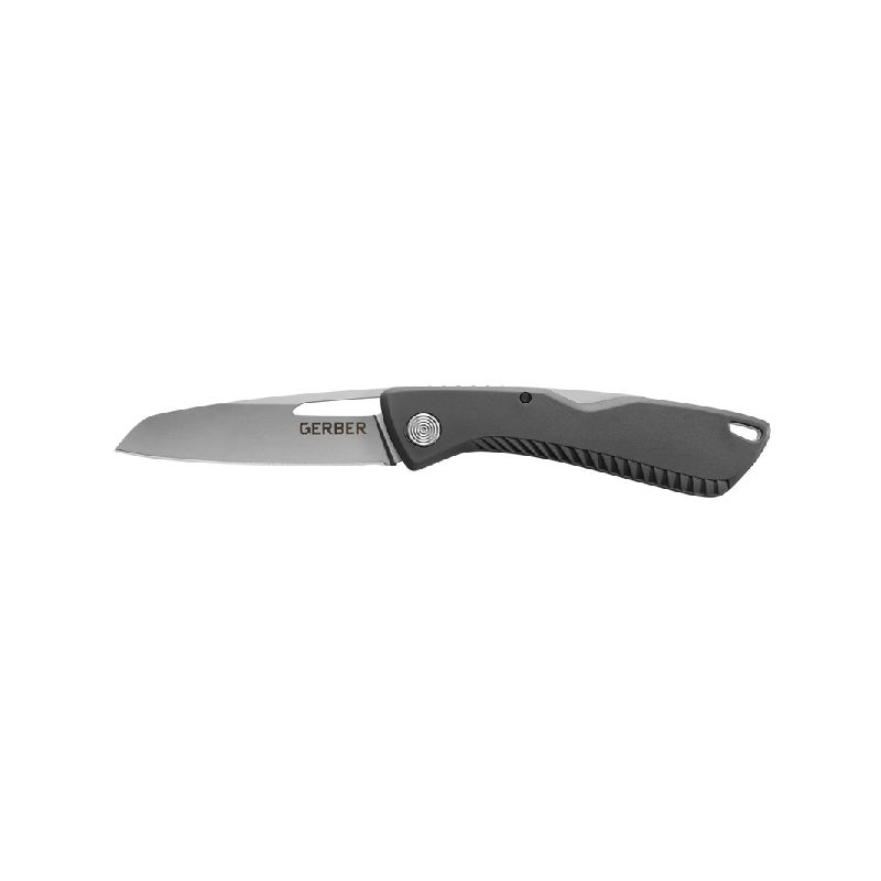 Gerber 31-003215 Folding Knife, 3.2 in L Blade, Stainless Steel Blade, Gray Handle 3.2 In