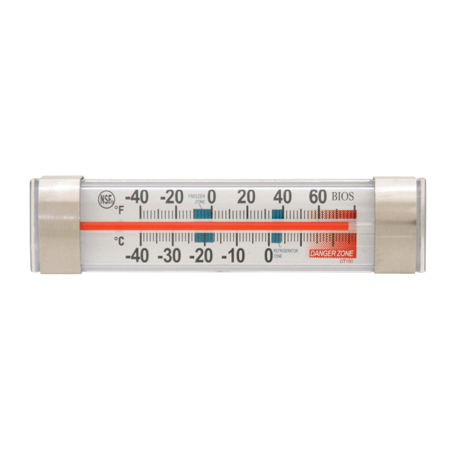 BIOS 3 Dial Candy & Deep Fry Thermometer, 5 Stem (DT163)