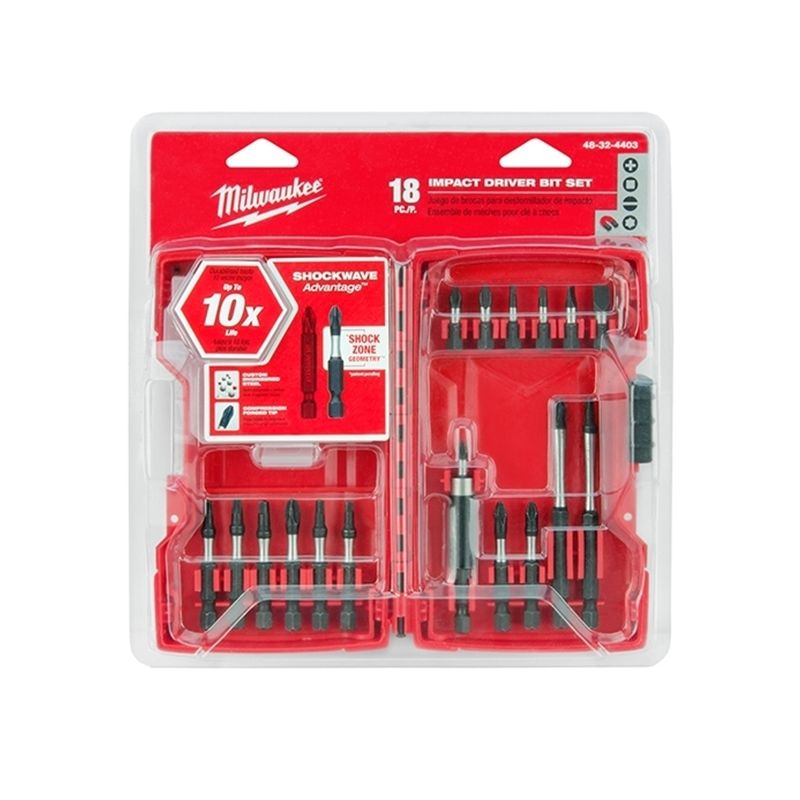 Buy Milwaukee SHOCKWAVE Impact Duty Series 48-32-4097 Drill-Drive Set,  60-Piece, All-Purpose, Alloy Steel