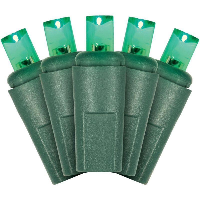 J Hofert Green 50-Bulb M5 LED Light Set