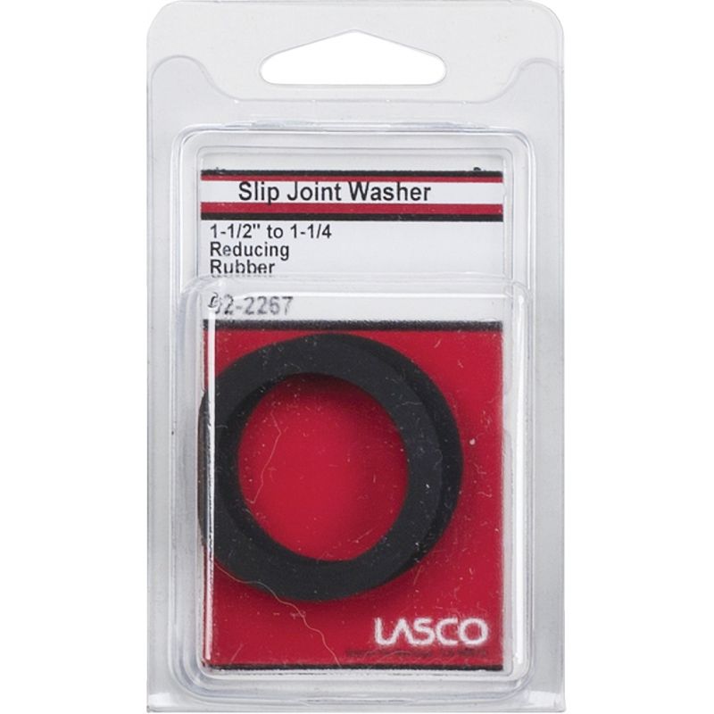Lasco Reducing Slip-Joint Washer 1-1/2 In. X 1-1/4 In., Black
