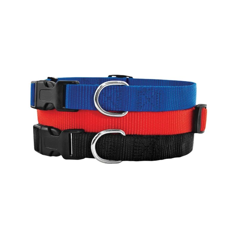 Ruffin&#039;It 31401 Adjustable Dog Collar, 8 to 12 in L, 3/8 in W, Nylon