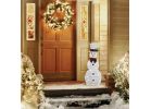 Alpine Snowman with Bowtie LED Lighted Decoration