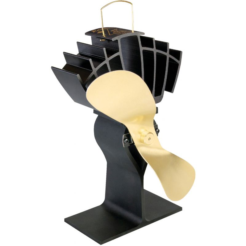 Ecofan UltrAir Heat Powered Wood Stove Fan Gold
