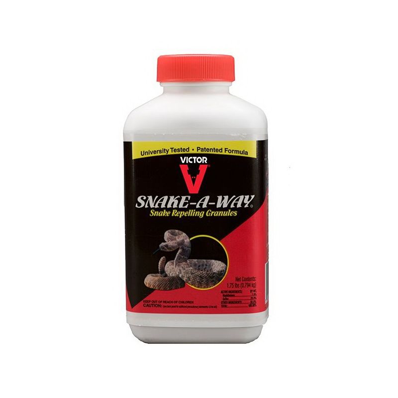Victor Snake-A-Way VP363 Snake Repellent, Granular, Repels: Garter Snakes, Rattlesnakes