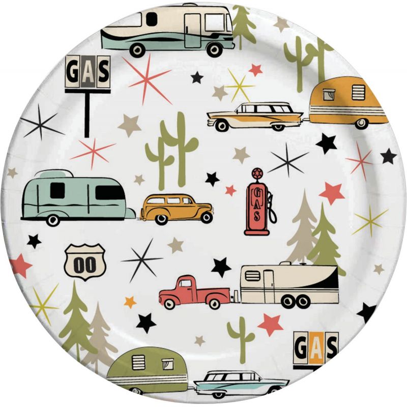 Camp Casual Eco-Friendly Paper Plate