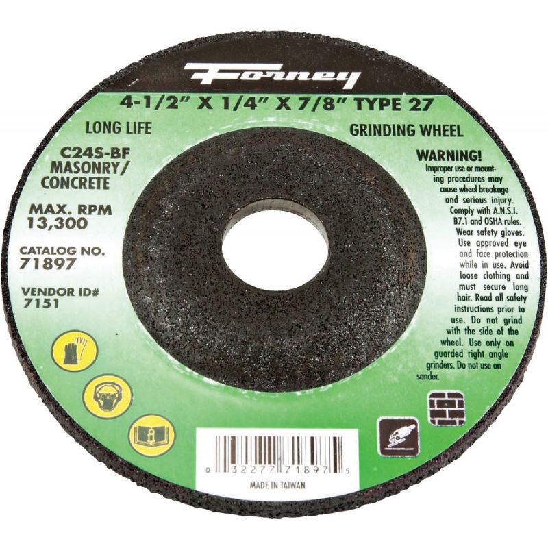 Forney Type 27 Cut-Off Wheel