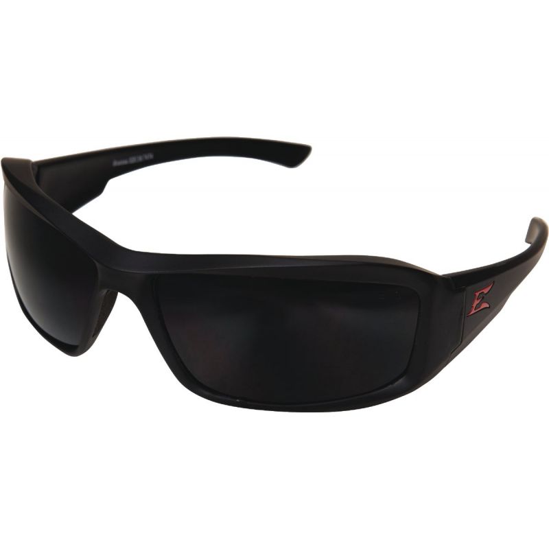 Edge Eyewear Brazeau Torque Matte Black Safety Glasses