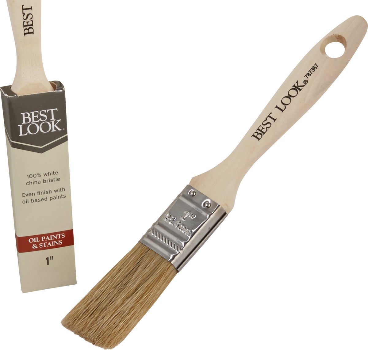 Quality Paint Brushes with Natural Bristle and Wood Handle - China