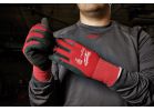 Milwaukee Latex Coated Cut Level 1 Insulated Glove M, Red &amp; Black