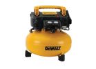 DeWALT DWFP55126 Portable Electric Air Compressor, Tool Only, 6 gal Tank, 0.9 hp, 120 V, 165 psi Pressure, 1 -Stage 6 Gal