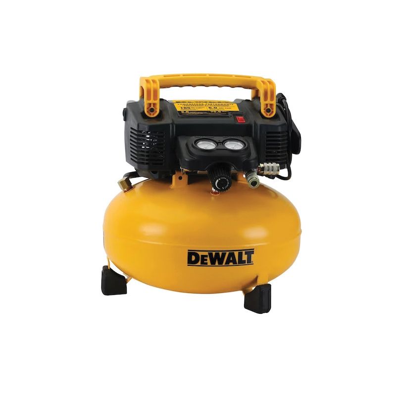 DeWALT DWFP55126 Portable Electric Air Compressor, Tool Only, 6 gal Tank, 0.9 hp, 120 V, 165 psi Pressure, 1 -Stage 6 Gal