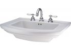 Mansfield Barrett Pedestal Sink Bowl 24-3/8 In. W X 8-7/8 In. H X 19-1/8 In D
