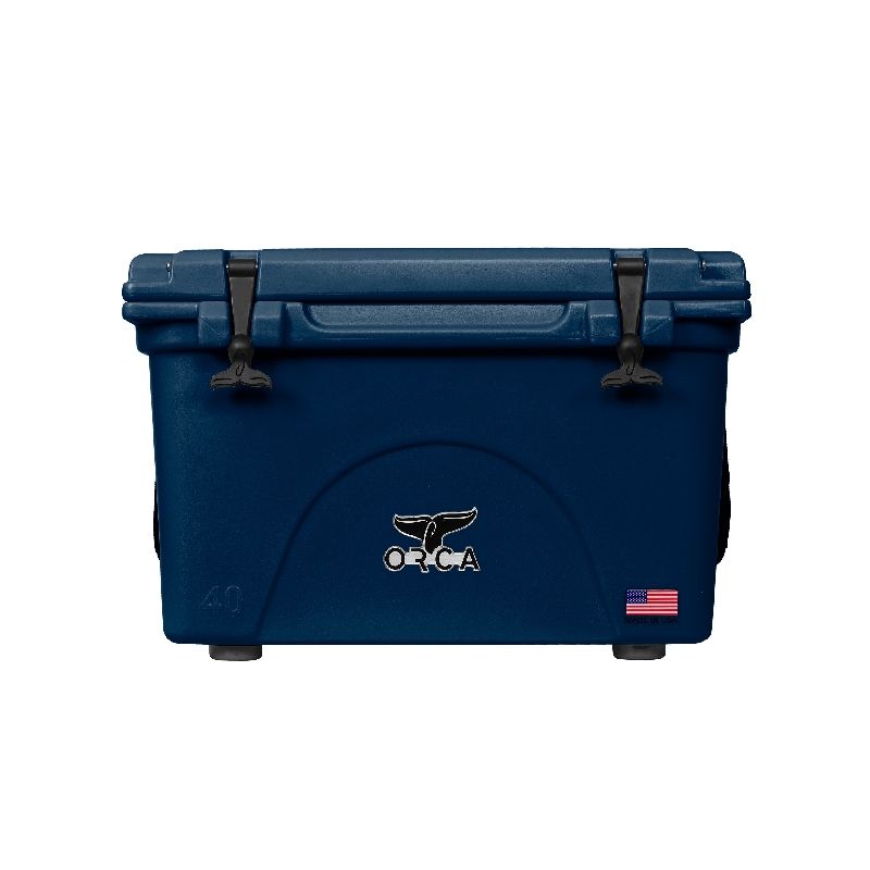 Orca ORCNA040 Cooler, 40 qt Cooler, Navy, Up to 10 days Ice Retention Navy