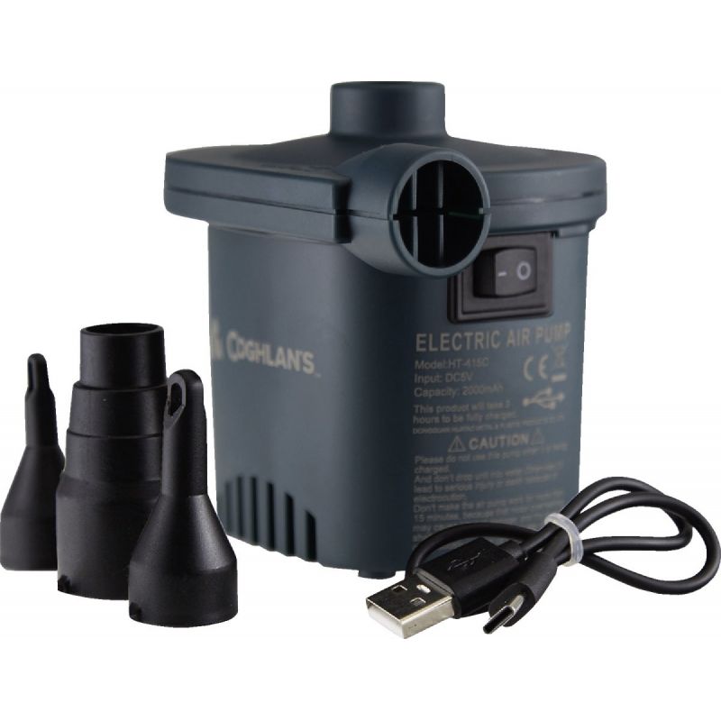 Coghlans Rechargeable Air Pump Green