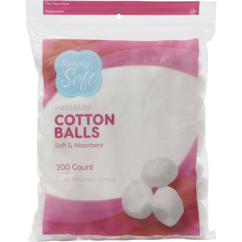 Simply Soft Sterile Cotton Balls 1 In.