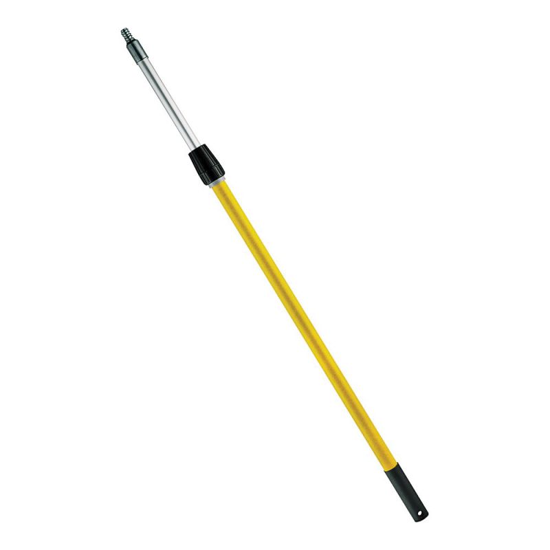 ProSource EP-207A20 Extension Pole, 2 to 4 ft L, Fiberglass Handle Yellow
