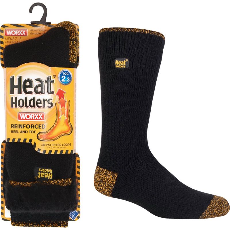 Heat Holders Worxx Socks L, Black