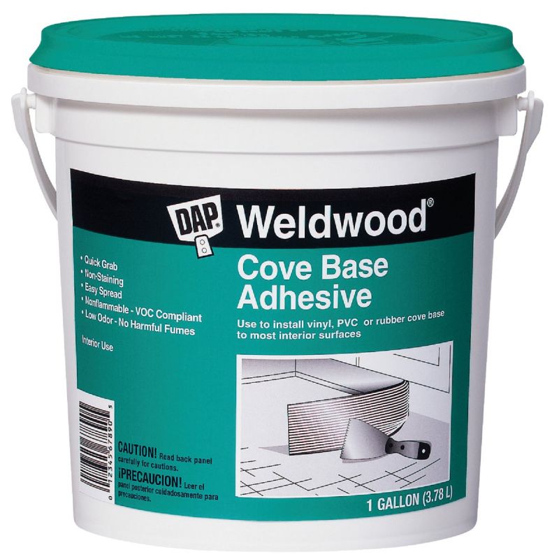 DAP Weldwood Cove Base Adhesive White, 1 Gal.