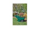 Rubbermaid FG370612714 Roughneck Lawn Cart, 200 lb, Wheelbarrow Wheel, Ergonomic Handle, Green Green